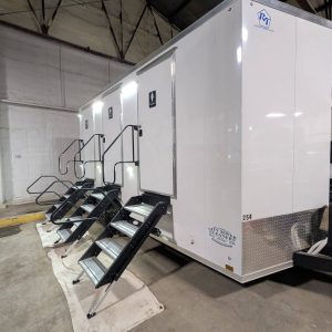 3-STALL 4-SEASON RESTROOM TRAILER 🚨