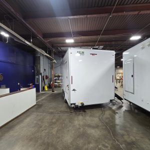  4-STATION COMMERCIAL SHOWER TRAILER